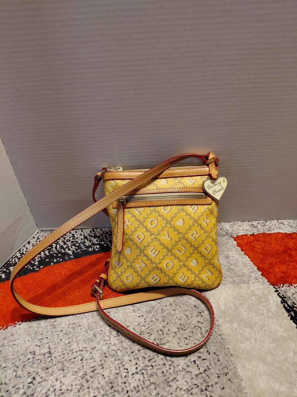 Dooney & Bourke Yellow Crossbody Bag